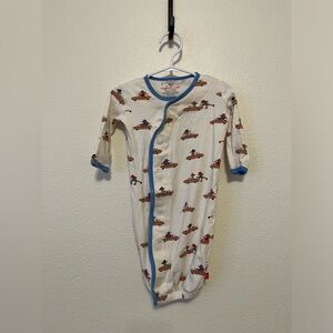 Magnetic Me Newborn Sleep Gown Organic Cotton
